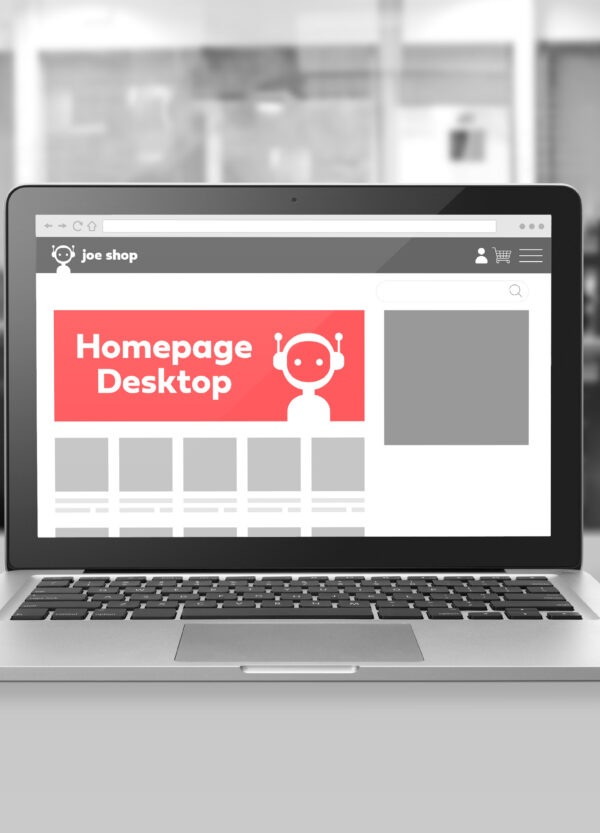 Homepage Desktop